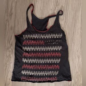 Twenty One Pilots Hot Topic Skeleton Key Tank Top